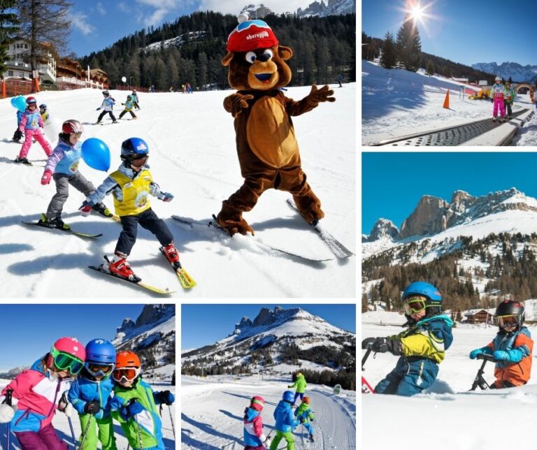 La neve della Val d’Ega è il regno di bambini e ragazzi