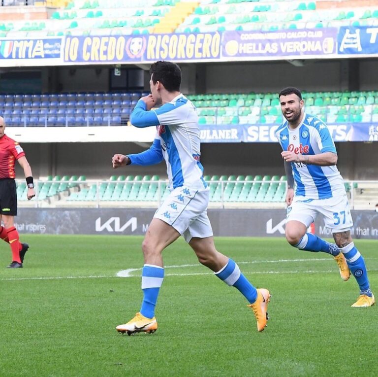 Calcio: il Napoli perde a Verona 3-1 e tocca il fondo