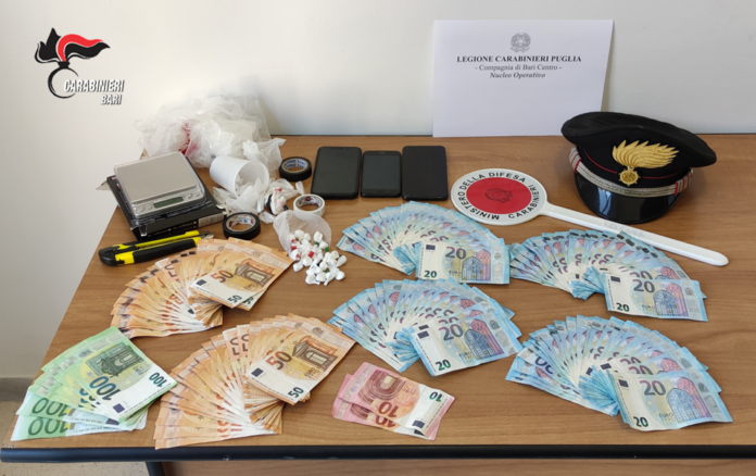 Bari Centro arresto per droga