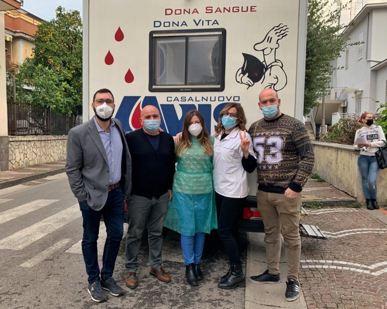 Mariglianella e AVIS: nuova raccolta sangue effettuata con successo