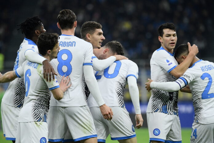 inter napoli esultanza