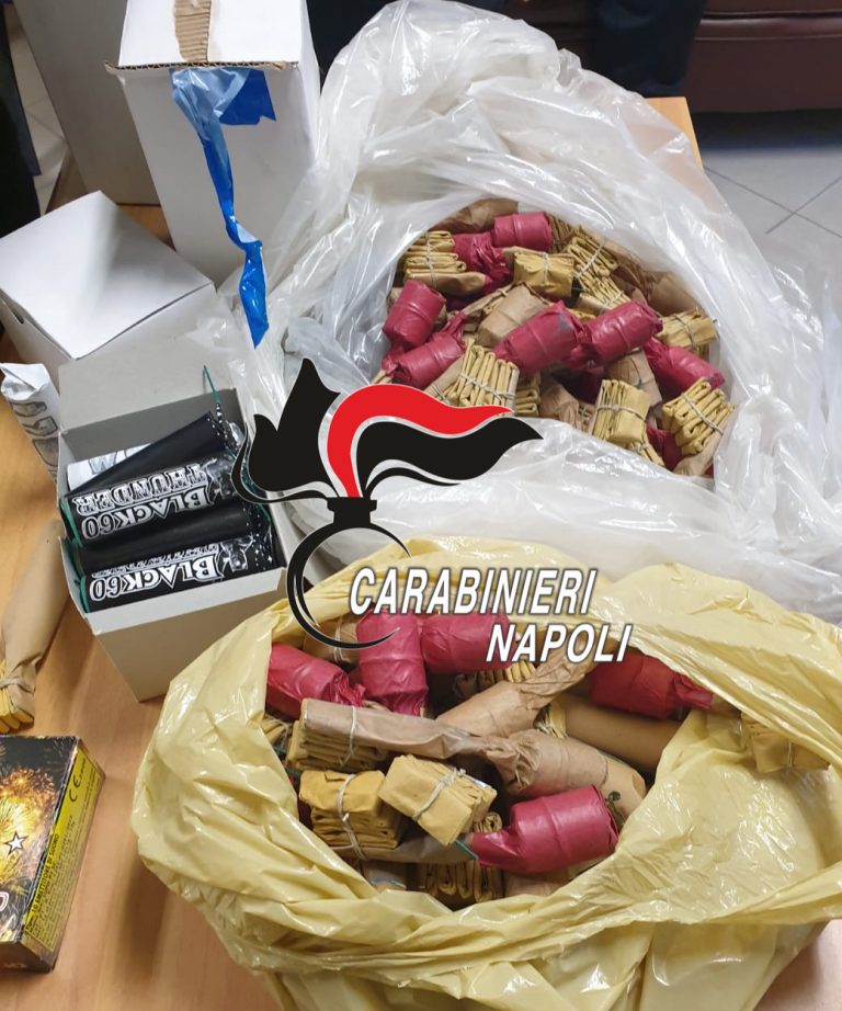 Arrestato artigiano dei botti natalizi. Ordigni pericolosissimi in un appartamento