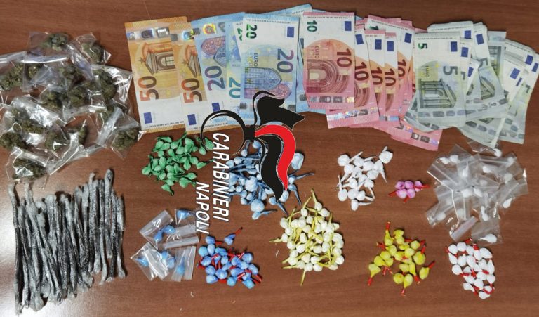 Brusciano: carabinieri arrestano pusher al dettaglio