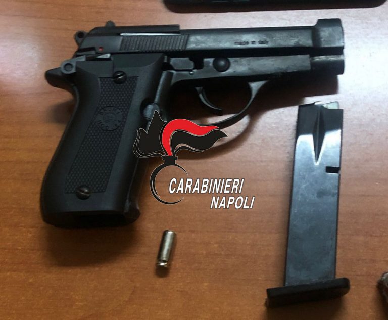 A 13 anni già armato di pistola. Denunciato dai Carabinieri nel Napoletano
