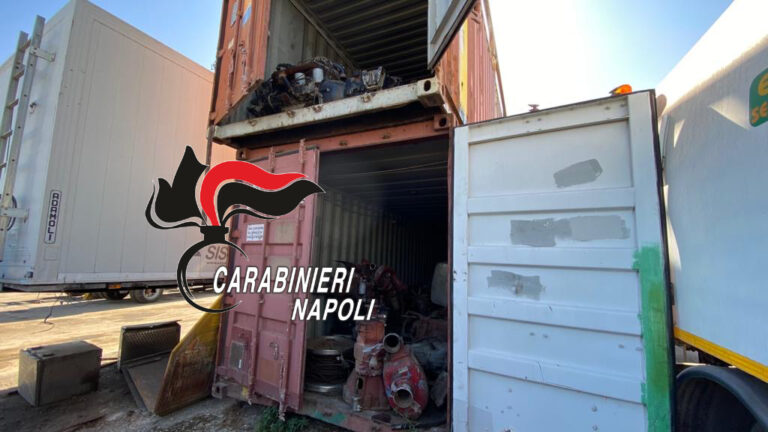 Marigliano: scoperta discarica abusiva in fondo agricolo sede di un’azienda di smaltimento rifiuti