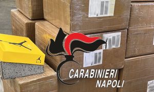 Sequestri dei carabinieri nella settimana dell’anti-contraffazione. Tra le ipotesi investigative anche l’E-commerce