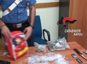 Droga nello zainetto. Carabinieri arrestano 34enne