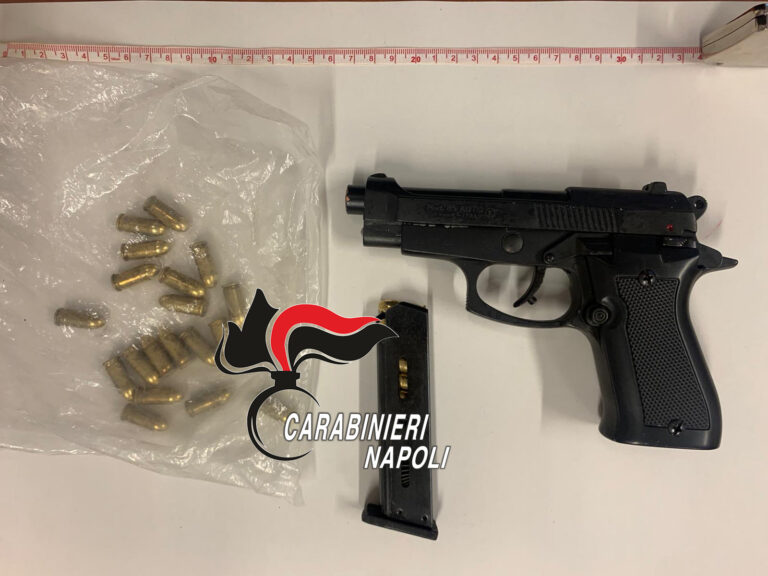 Colpi di pistola durante una lite a Torre del Greco ferito un 27enne