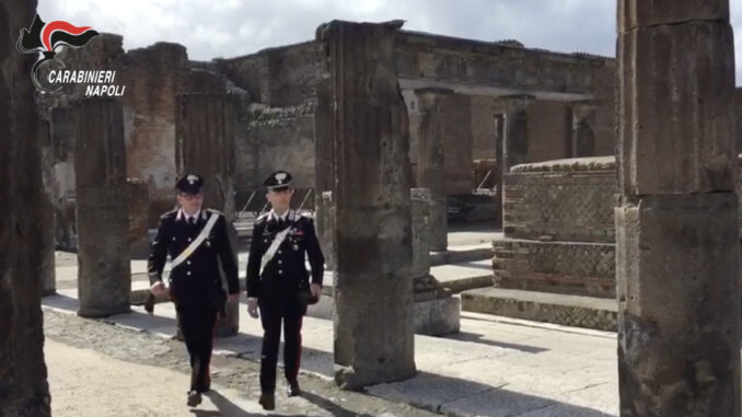 Carabinieri Scavi Pompei