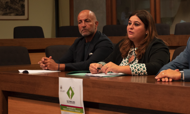 La conferenza stampa di presentazione del Duc di Pomigliano d'Arco con gli Assessori Marianna Manna e Matteo De Cicco
