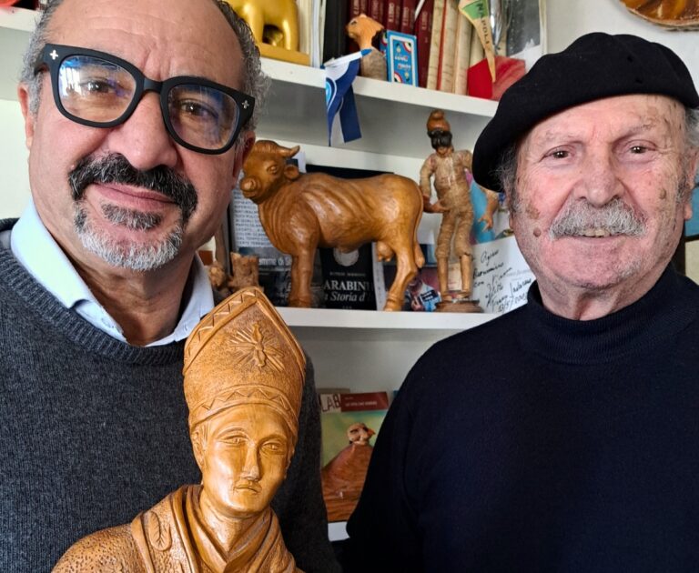 Al Gambrinus la presentazione del libro di Giuseppe Giorgio “Luigi Buommino – Lo scultore del bello”