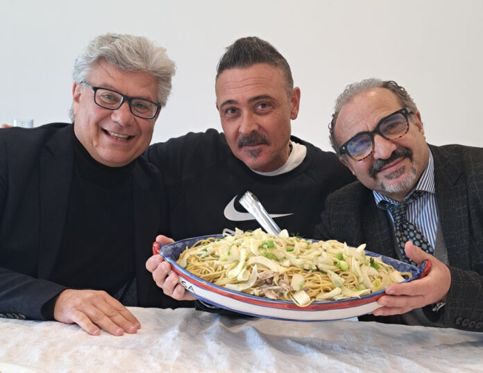 Da sin Prof. Peretti, Casillo e GIorgio foto ok