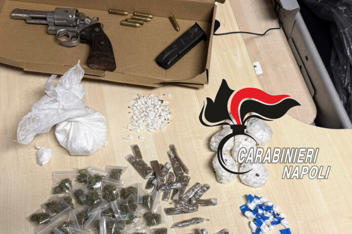 Poggioreale droga e pistola 13.05.2025