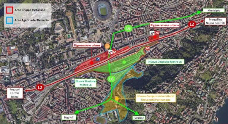 Via libera al progetto per il potenziamento delle linee flegree: nuova stazione a Torregaveta e asse viario tra Bacoli e Monte di Procida