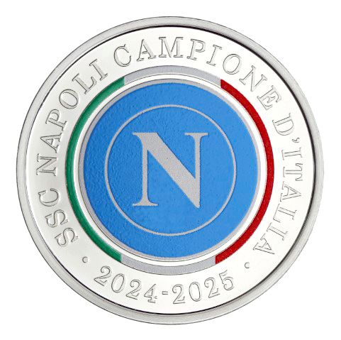 medaglia ag fdc napoli campione d italia 2024 2025 d jpg