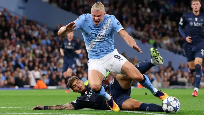 Di Lorenzo Manchester City Napoli