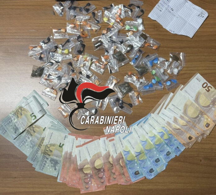 Carabinieri Brusciano – sequestro di droga e denaro contante