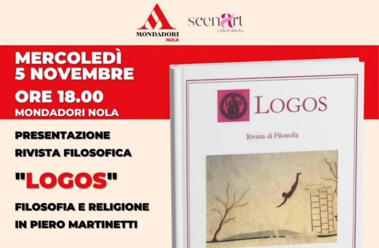 Alla Mondadori la presentazione della Rivista Filosofica “LOGOS”