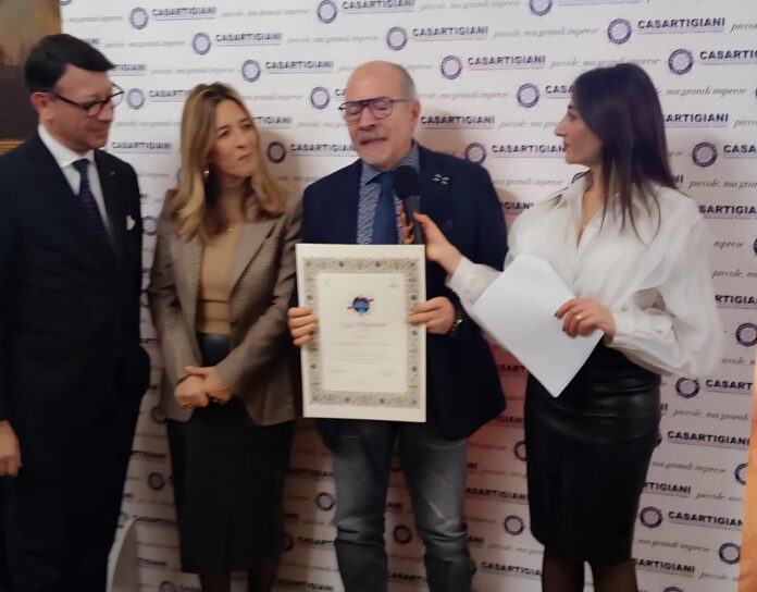 Ugo Mignone premiato foto