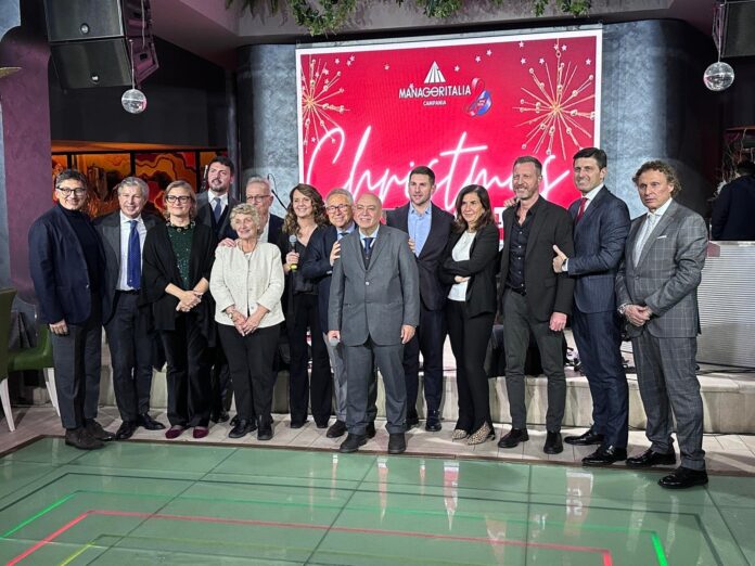 Christmas Party Manageritalia Campania 2025 sul Lungomare di Napoli