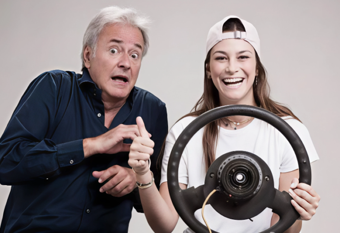Partenza insalita Corrado e Camilla Tedeschi FOTO 2