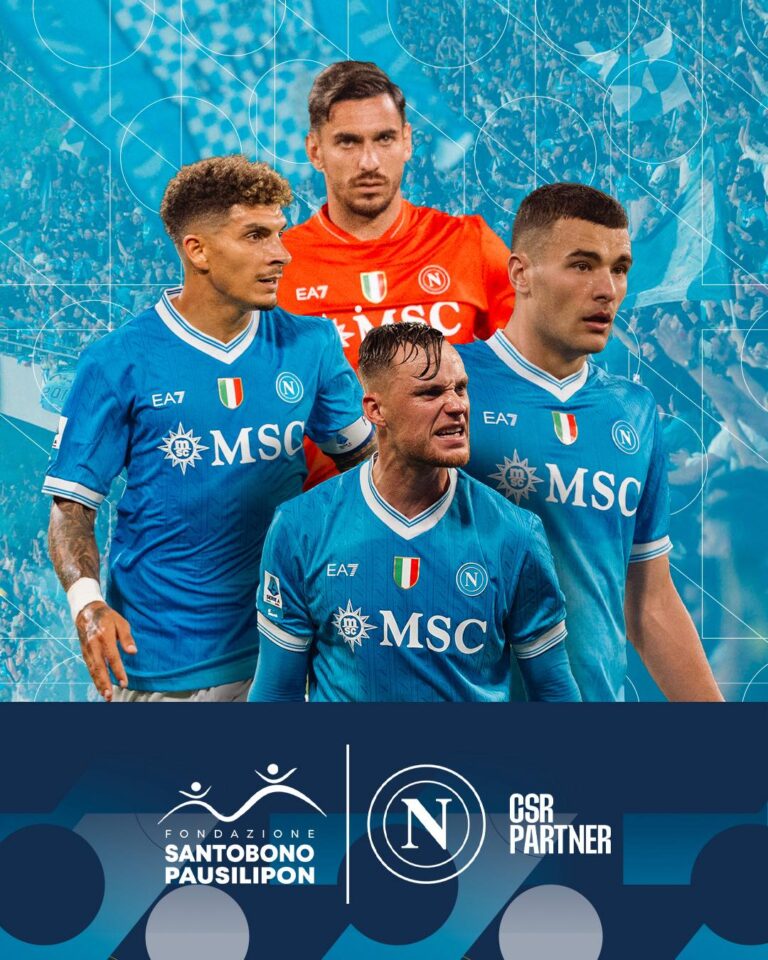 Casa Napoli SSC Napoli con i bambini dell’Ospedale Santobono Pausilipon