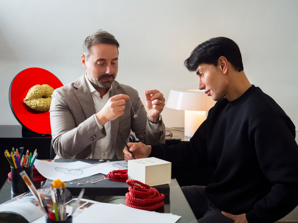 San Valentino, una limited edition di Cierre Gioielli ispirata alle opere dell’artista Marco Coda