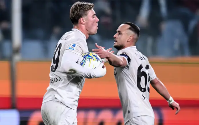 hojlund genoa napoli