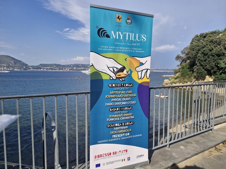 Dal 3 al 5 luglio a Bacoli torna Mytilus fest: tre giorni dedicati alla cozza tra gusto, cultura, musica, mare e scoperta del territorio