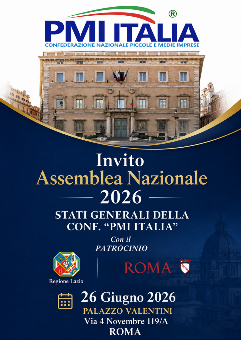 Roma, “Stati Generali della Conf PMI ITALIA”: al centro la crescita economica delle PMI e la riforma della Giustizia Tributaria