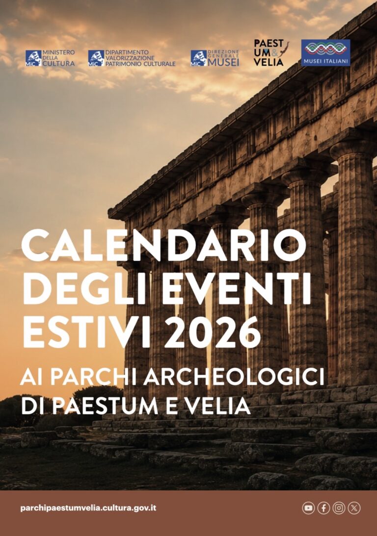 Paestum e Velia, un’estate di emozioni tra archeologia, spettacolo e nuove esperienze. Presentato il calendario degli eventi estivi 2026 dei Parchi archeologici di Paestum e Velia