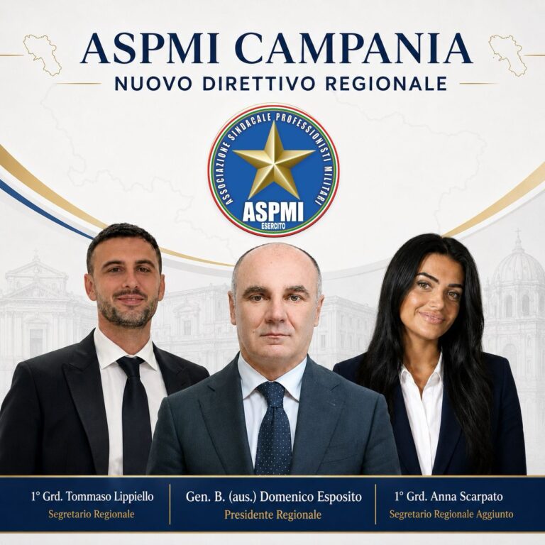 L’ASPMI rinnova Segreteria e Direttivo regionale in Campania: eletti i nuovi organismi territoriali