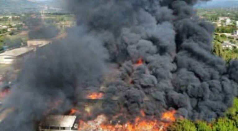 Incendio ad Airola: tracce di piombo rilevate su pomodori in Valle Caudina