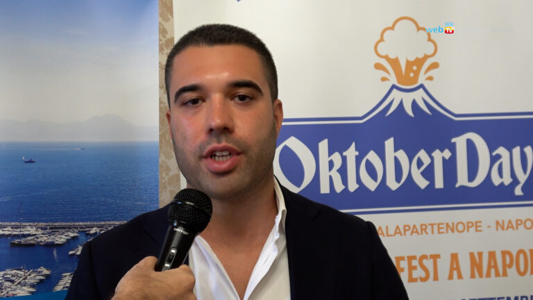 Presentazione a Napoli dell’evento OktoberDays al Palapartenope a settembre