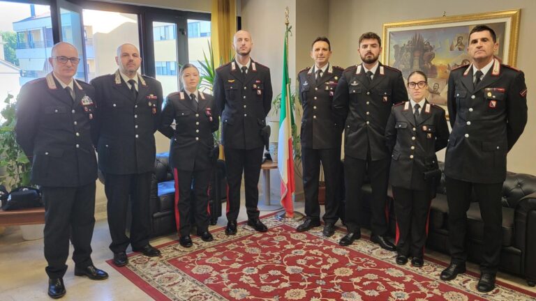 Cinque nuovi carabinieri potenziano le stazioni di Alta Irpinia e Mandamento Baianese