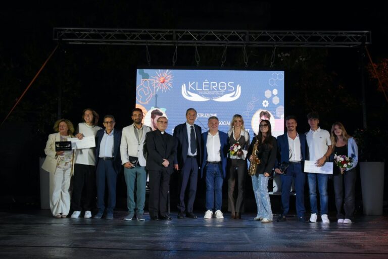 VII Serata di Gala della Fondazione Klêros a Bellizzi premia giovani talenti