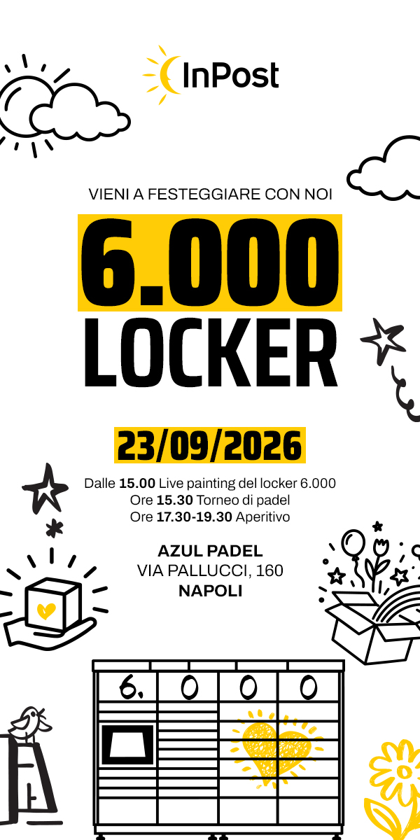inpost italia celebra a napoli il 6000176 locker con un murale pop il 23 settembre da Primacampania.it inpost italia celebra a napoli il 6000176 locker con un murale pop il 23 settembre