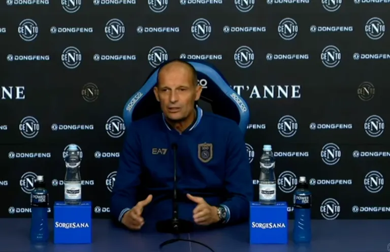 Napoli, Allegri cerca la svolta a Venezia: «Dobbiamo vincere. De Bruyne? Tutto chiarito»