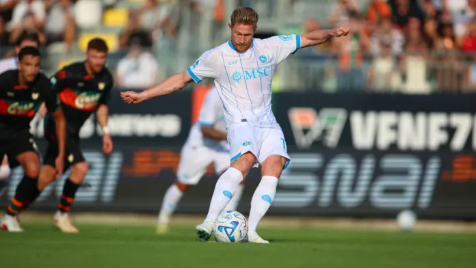 Kevin De Bruyne di fa parare il rigore dal portiere del Venezia