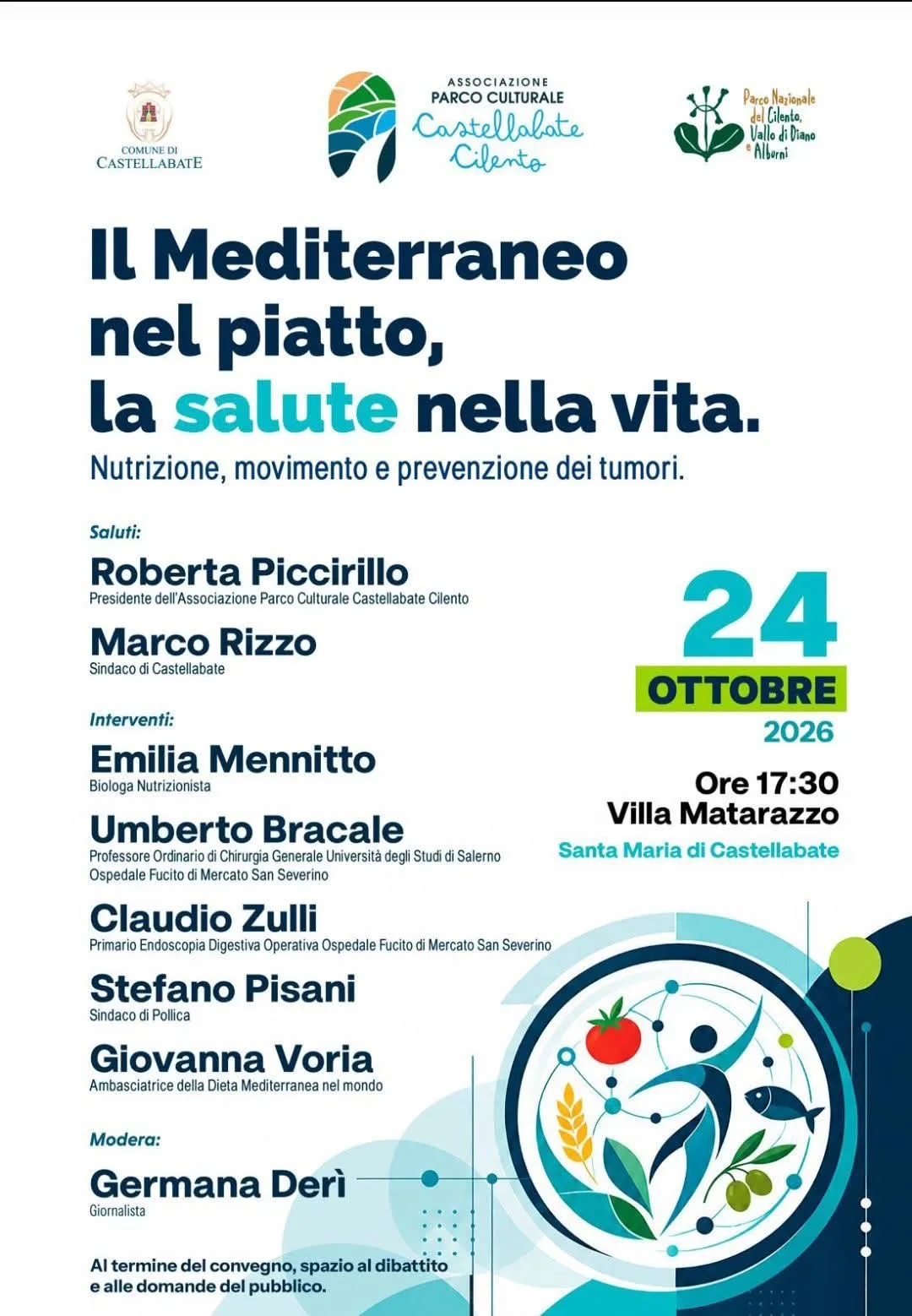 castellabate 8216il mediterraneo nel piatto la salute nella vita8217 convegno a villa matarazzo da Primacampania.it castellabate 8216il mediterraneo nel piatto la salute nella vita8217 convegno a villa matarazzo